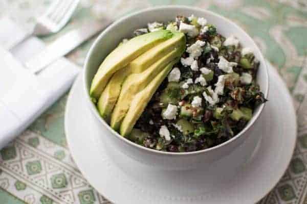 Cucumber Kale Salad