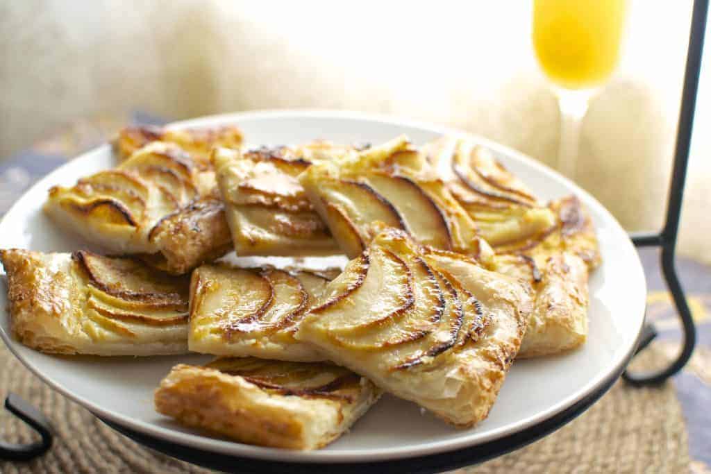 Apple & Honeyed Goat Cheese Galette