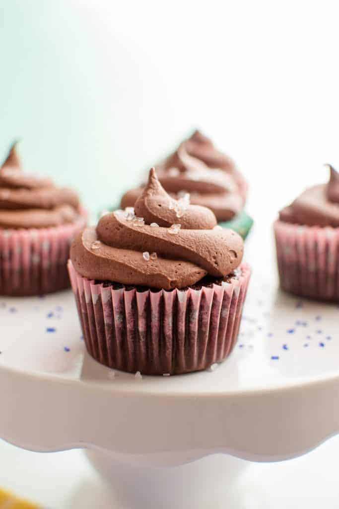 Best Cake Mix Chocolate Cupcakes - One Sweet Appetite