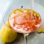 Traditional Cosmopolitan with a Pear Twist