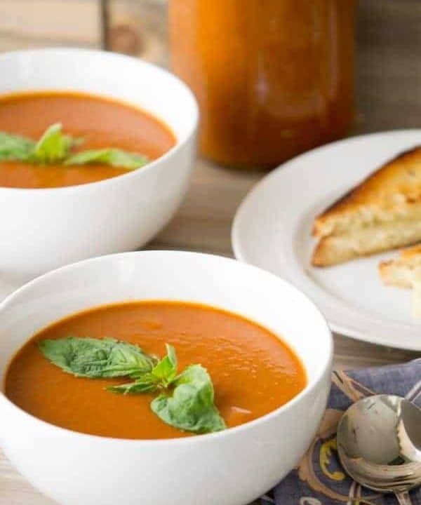 Veggie Packed Spicy Tomato Soup