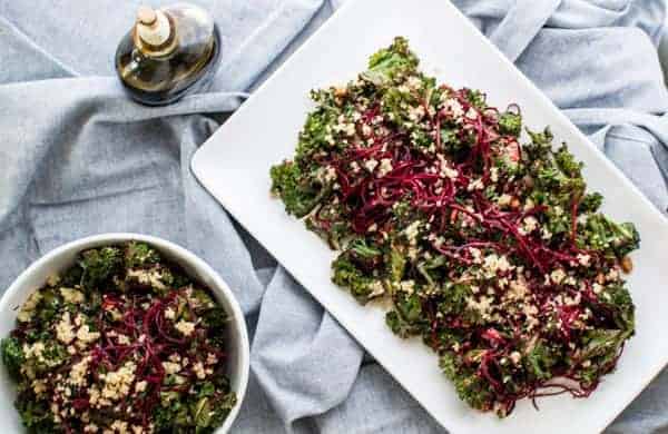 Beets & Blue Kale Crunch Salad