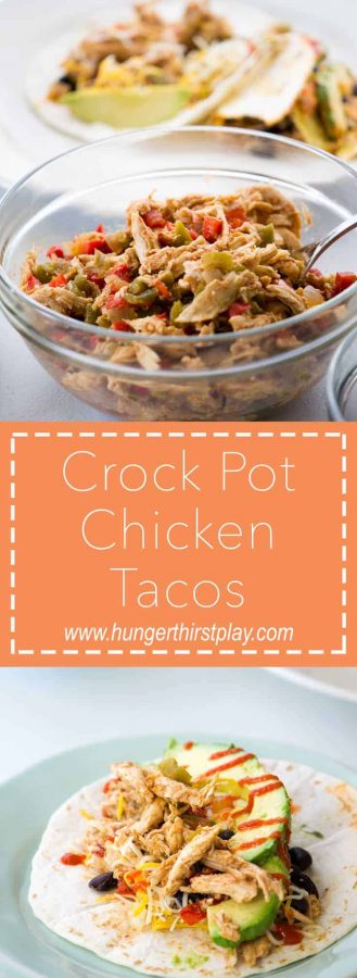 Crock Pot Chicken Tacos