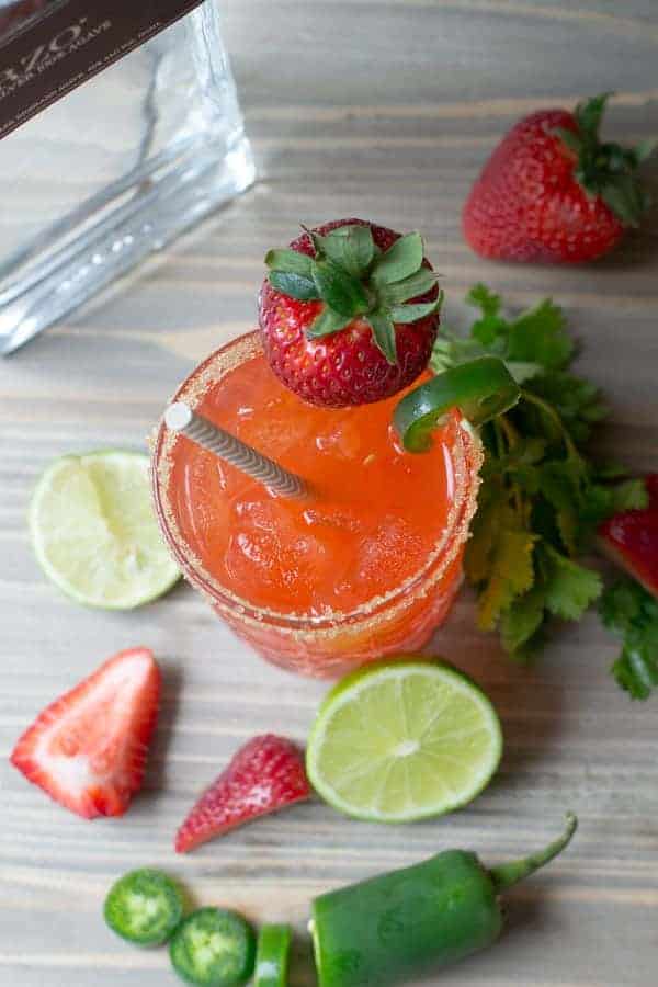 strawberry jalapeno margarita recipe