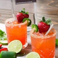 Strawberry Jalapeño Margarita