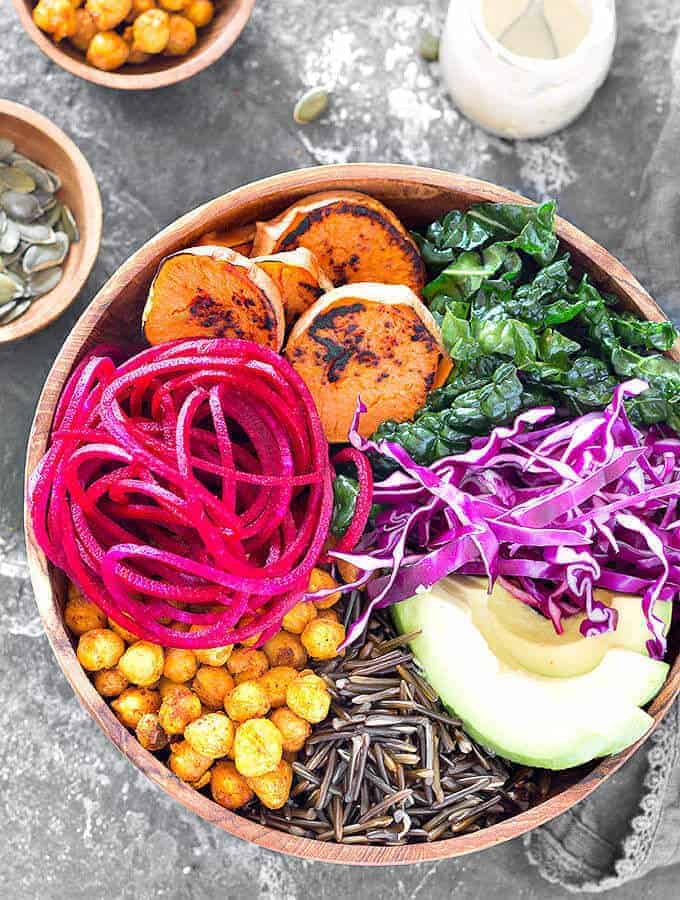 Nourishing Vegan Buddha Bowl