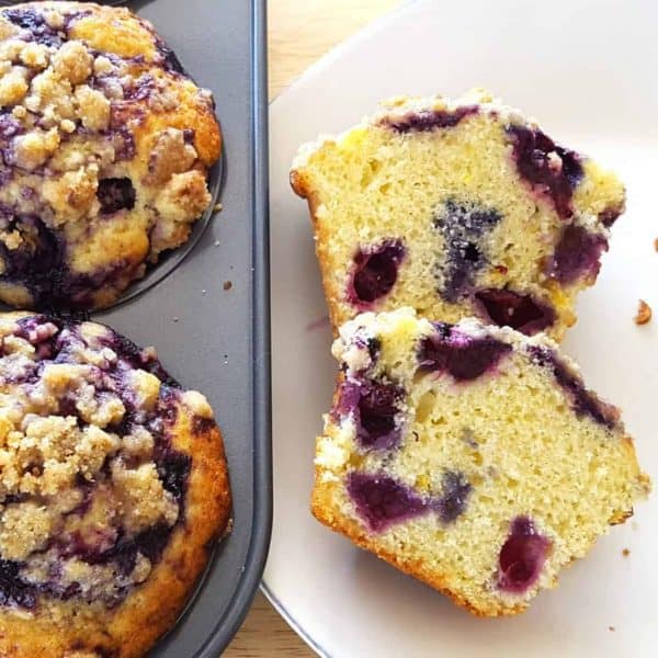 Blueberry Glaze Muffins