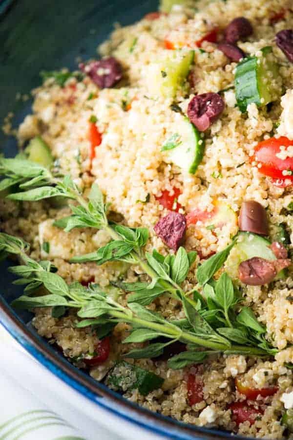 Mediterranean Quinoa Salad