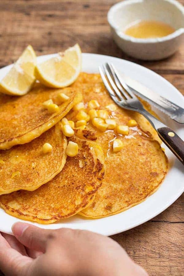 The-Best-Recipe-for-Cornmeal-Pancakes-with-Sweet-Corn