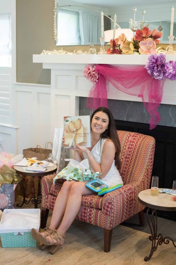 A Bridal Shower in Blush & Gold | Hunger Thirst Play