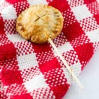 Strawberry Rhubarb Pie Pops