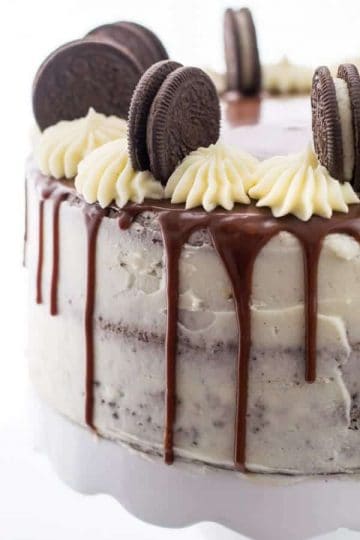 Three Layer Chocolate Oreo Cake - Hunger Thirst Play