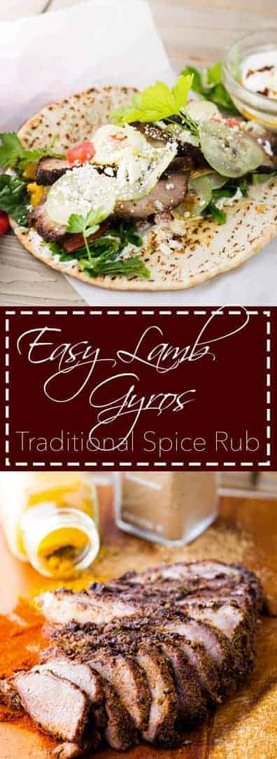 Easy Lamb Gyros with Traditional Spice Rub - Hunger Thirst Play