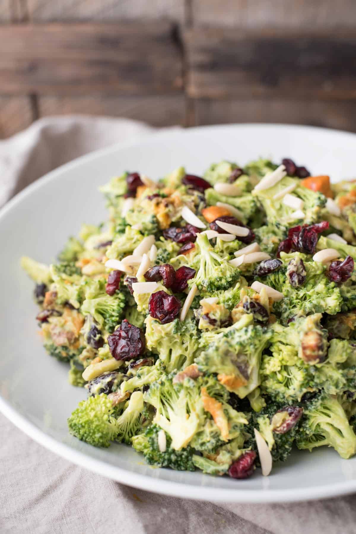 Endless Summer Broccoli Salad Avocado Dressing Hunger Thirst Play