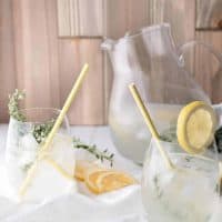 Lemon Thyme Gin Spritz