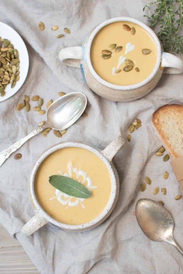 Creamy Vegan Butternut Squash Soup