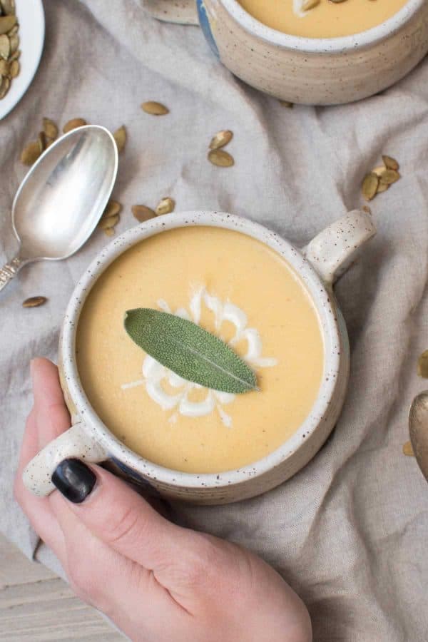 Creamy Vegan Butternut Squash Soup