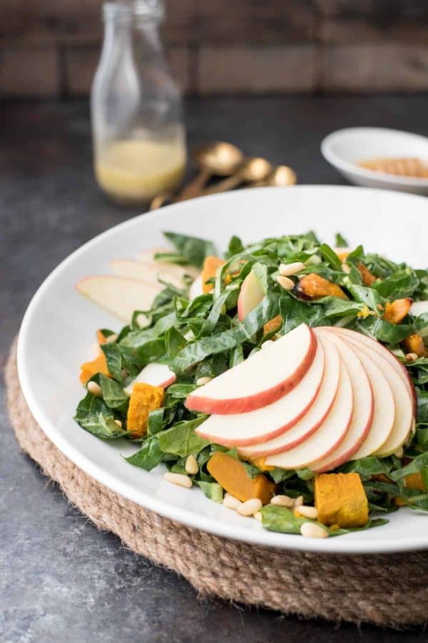 Honeycrisp Collard Green Salad