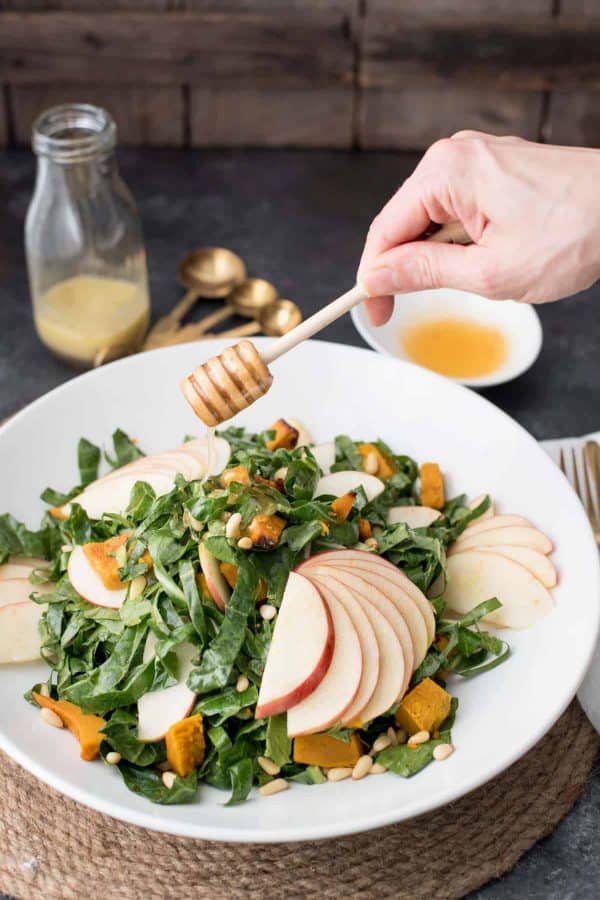 Honeycrisp Collard Green Salad