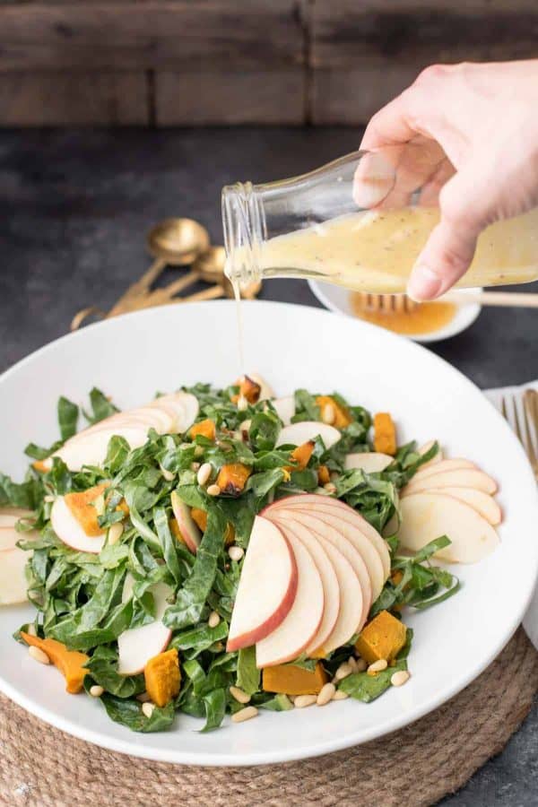 Honeycrisp Collard Green Salad