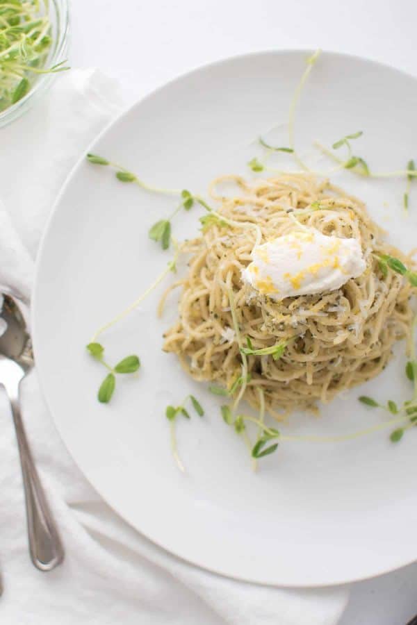 Creamy Lemon Ricotta Pesto