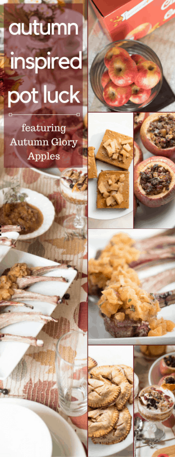 Fall Inspired Pot Luck Featuring Autumn Glory Apples