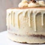 Christmas Spice Cake with Eggnog Buttercream