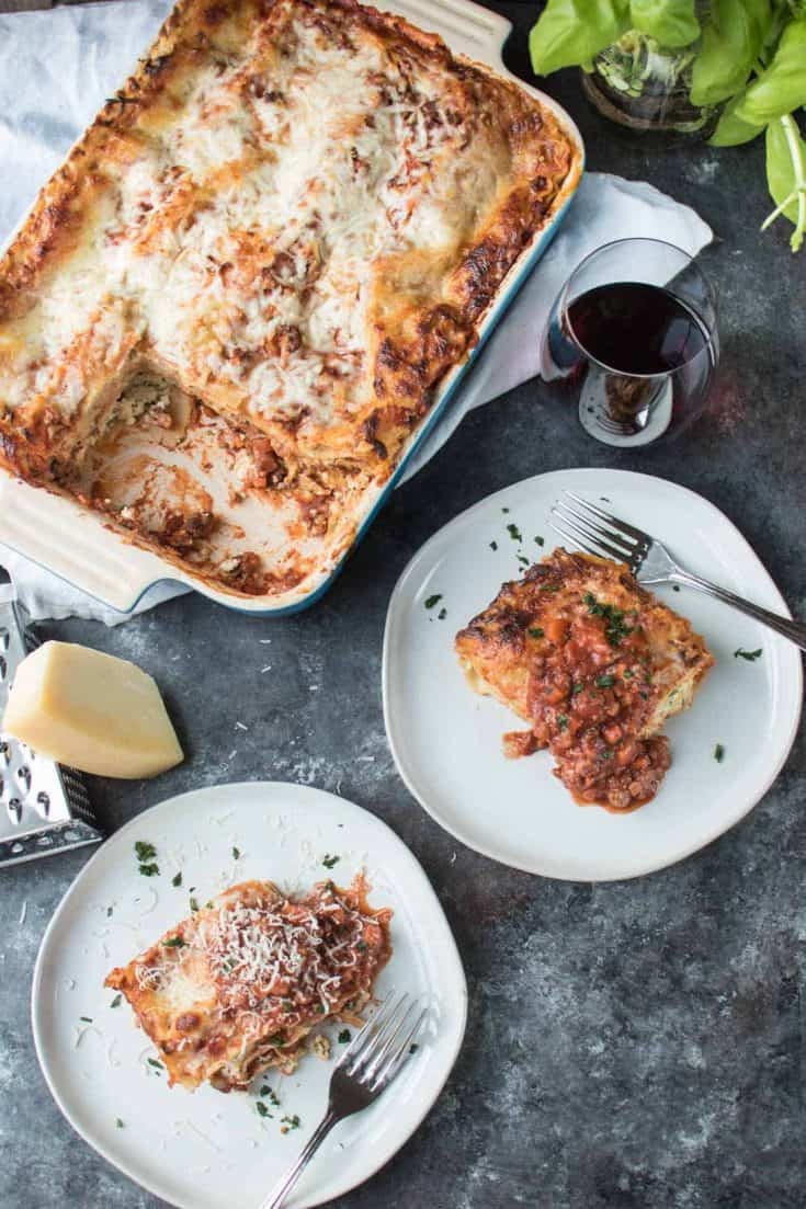 Fresh Herb Lasagna Bolognese Hunger Thirst Play