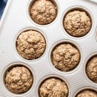 Gingerbread Banana Motivation Muffins