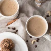 Creamy Gingerbread Cashew Coffee