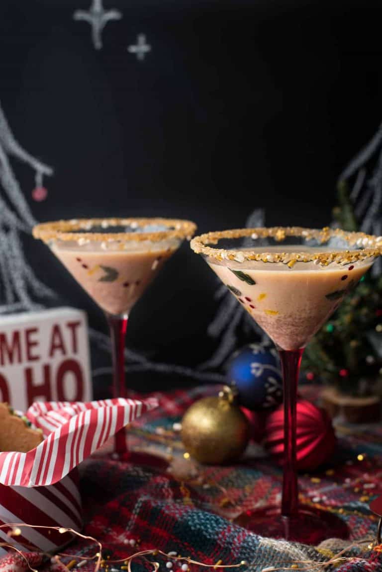 Spicy + Sweet Gingerbread Martini | Hunger Thirst Play