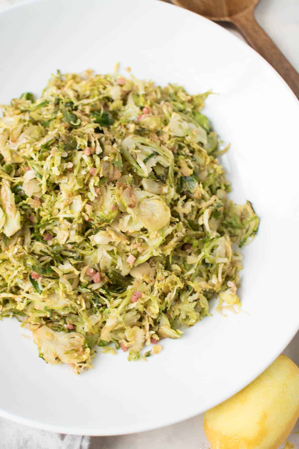 Braised Brussel Sprouts with Lemon Garlic Aioli Hunger Thirst Play