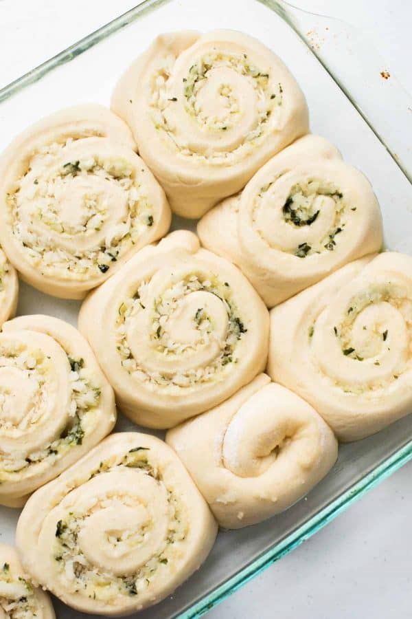 Savory Mozzarella Garlic Rolls