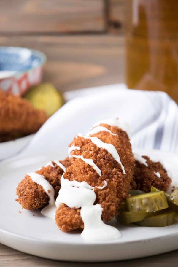 Pickle Marinated Chicken Tender