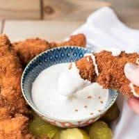 Pickle Marinated Chicken Tenders