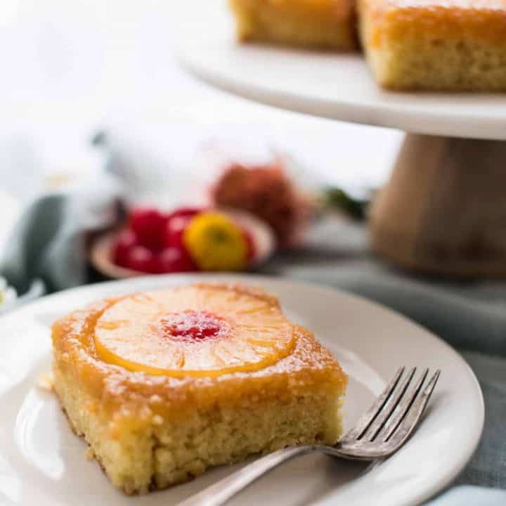Pineapple Upside Down Cake for a Crowd