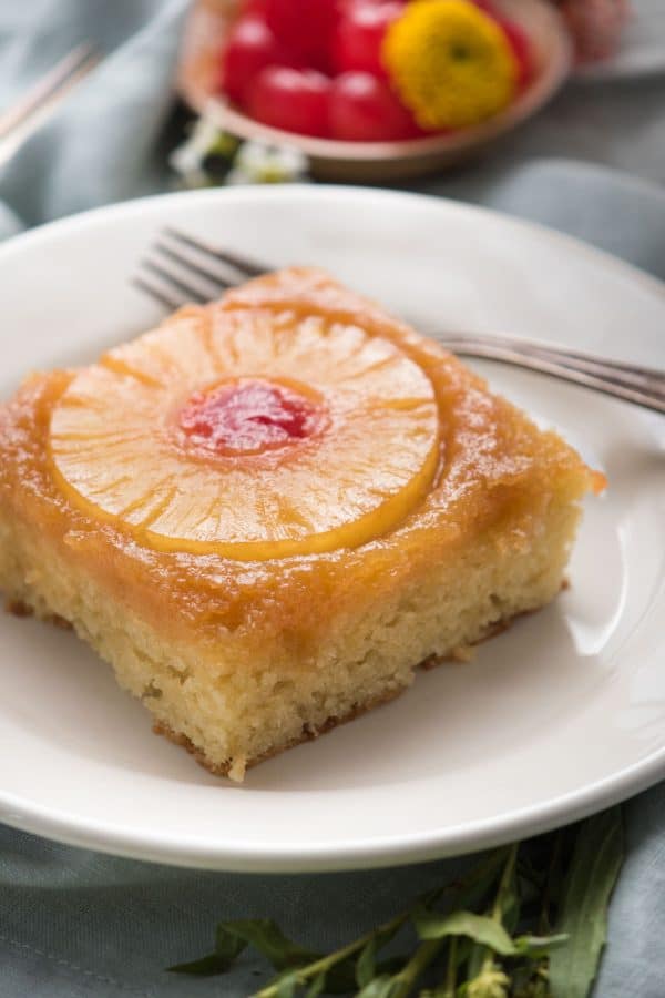 Pineapple Upside Down Cake for a Crowd