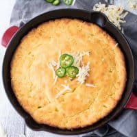 Pepper Jack Skillet Cornbread