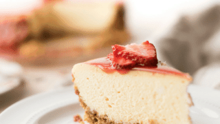 new york style cheesecake
