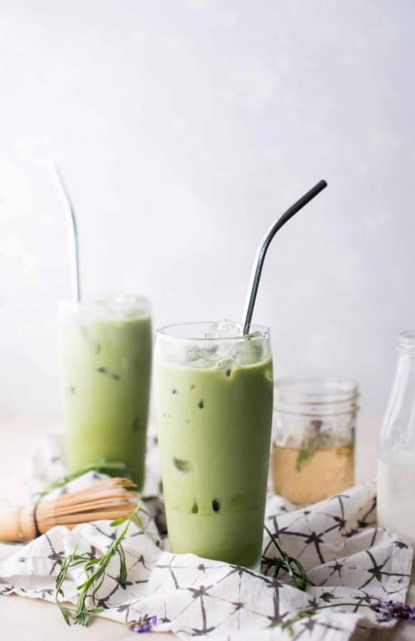 2 Pcs.miniature Ice Starbucks Milk Green Tea, Miniature Green Tea