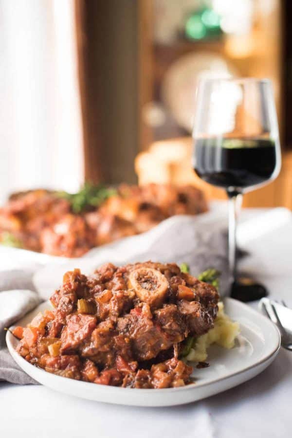 Plated Osso Bucco