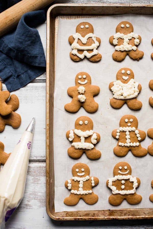 Bourbon Gingerbread Cookies