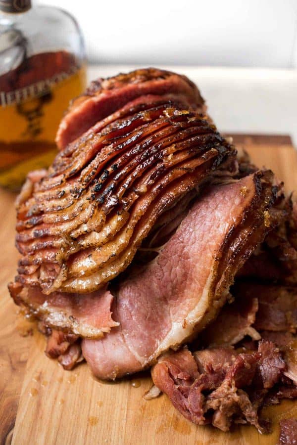 instant pot brown sugar bourbon ham