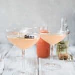 lavender grapefruit mimosas