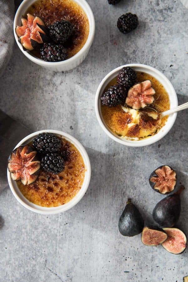 creme brulee with grand marnier