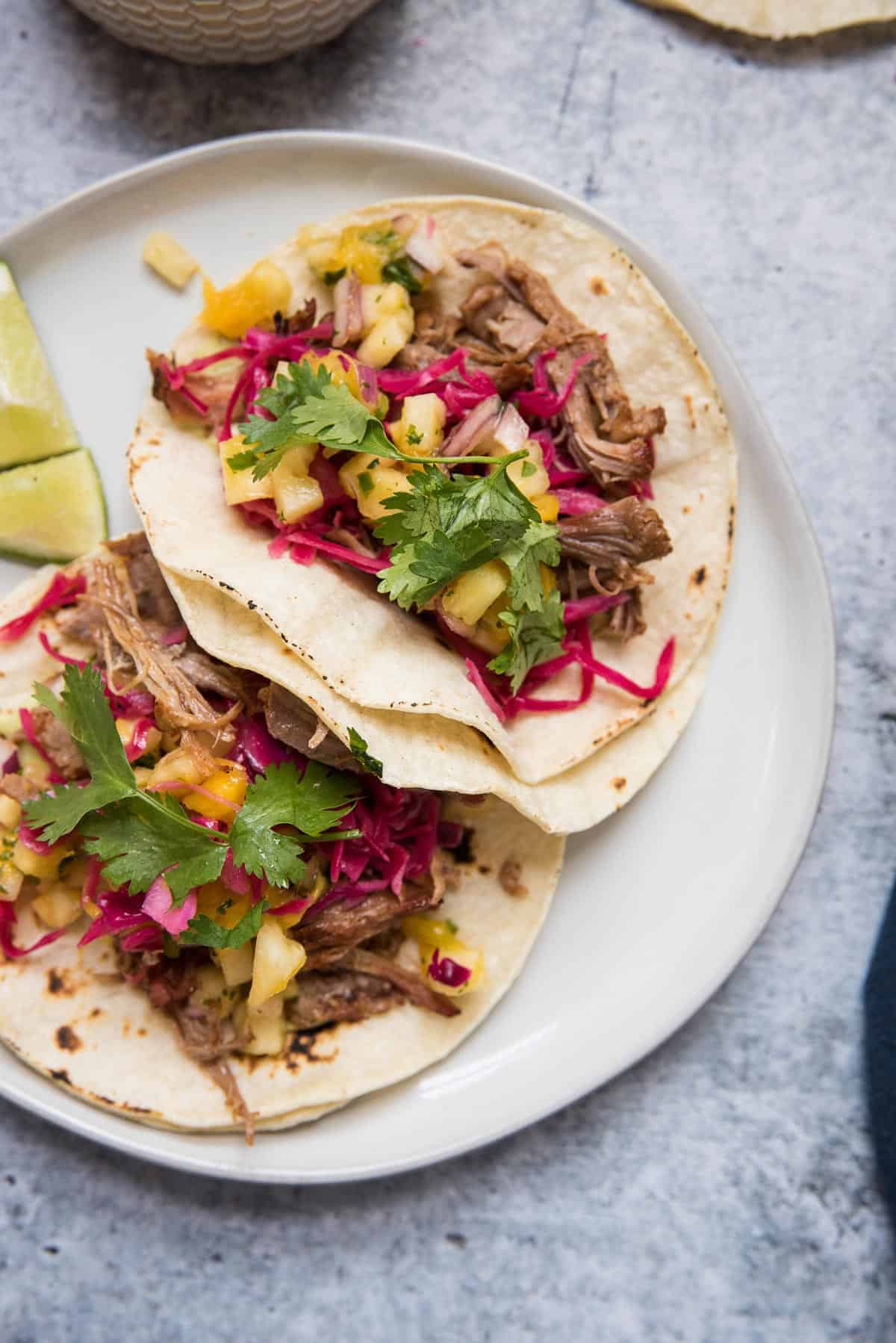 Pork Carnitas Tacos 3 