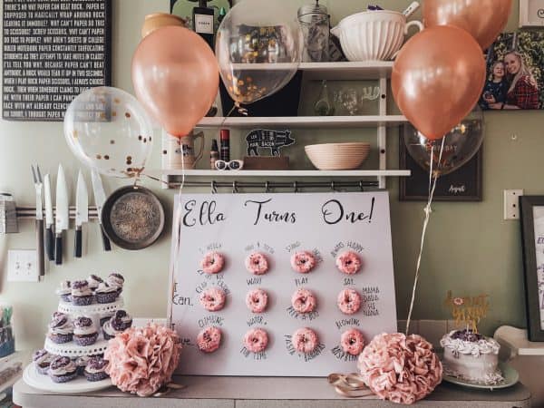 A Doughnut Themed 1st Birthday - Hunger Thirst Play