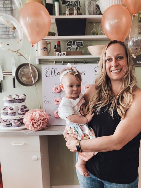 Donut Baby Shower Decorations, Baby Sprinkle Decorations Sprinkled with  Love Baby Shower Banner Lantern Donut Foil Balloons for Boy or Girl Party