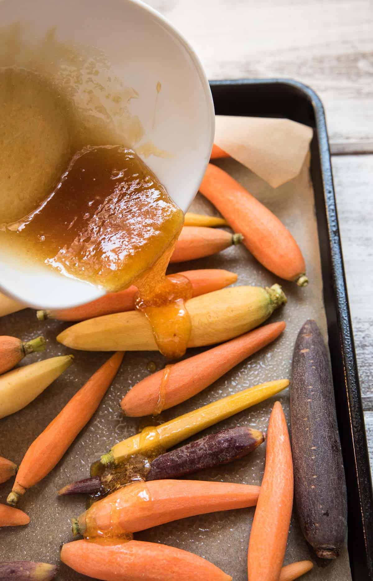 Honey Ginger Roasted Carrots Hunger Thirst Play