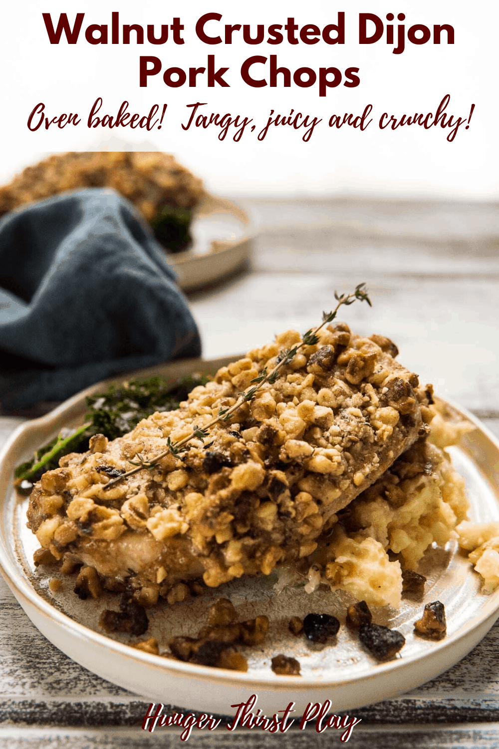Walnut Crusted Dijon Pork Chops Hunger Thirst Play